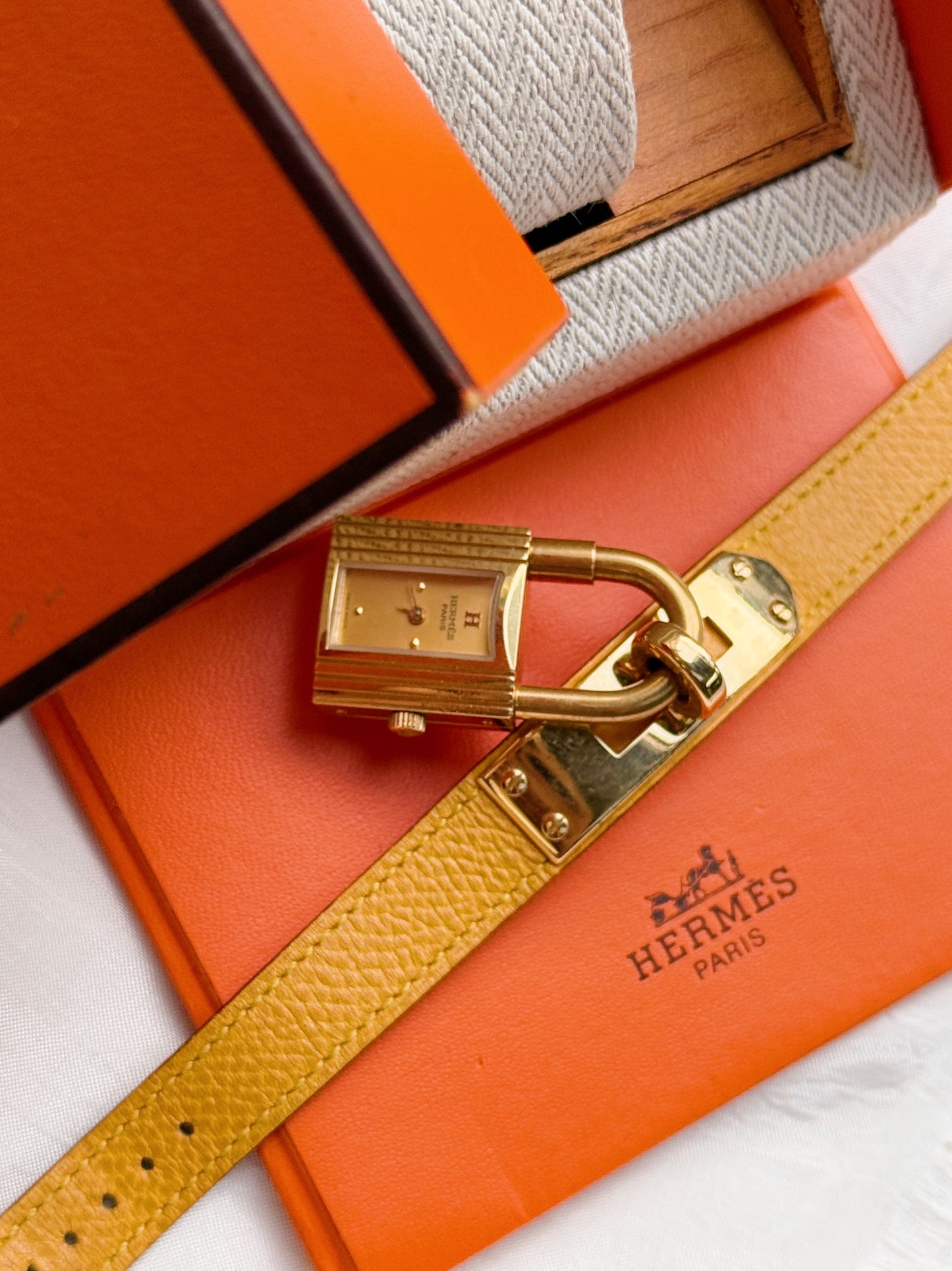 Hermes Kelly watch - boxed