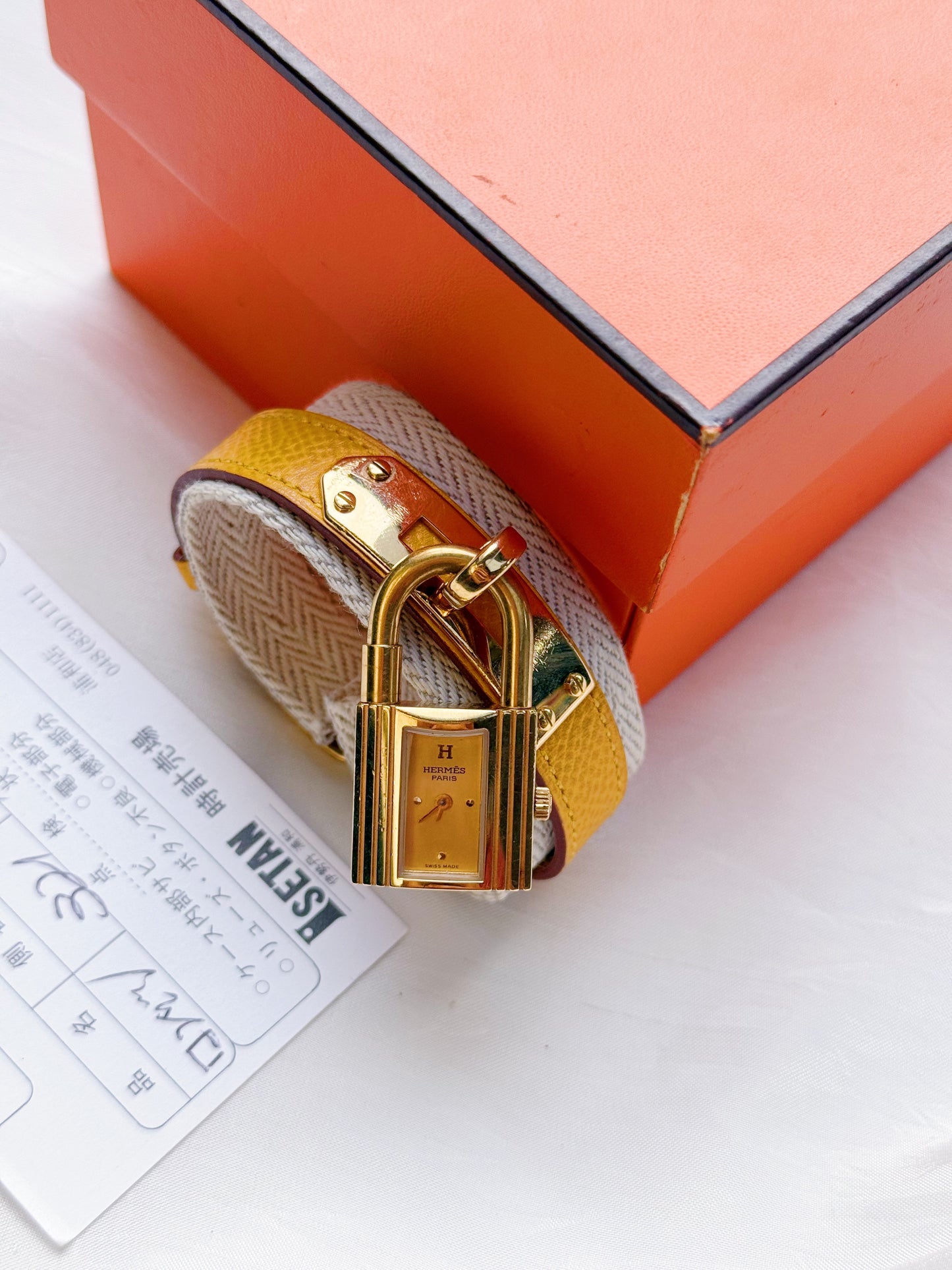 Hermes Kelly watch - boxed