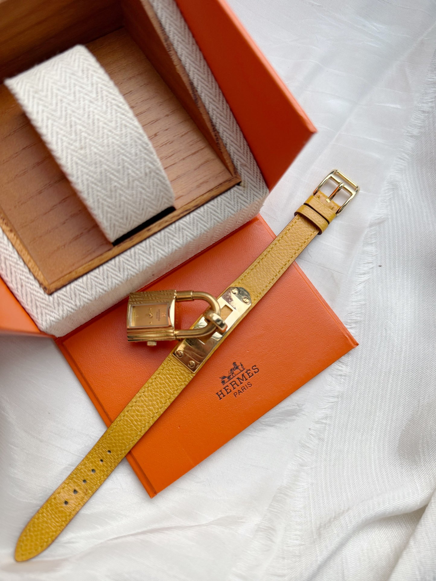 Hermes Kelly watch - boxed