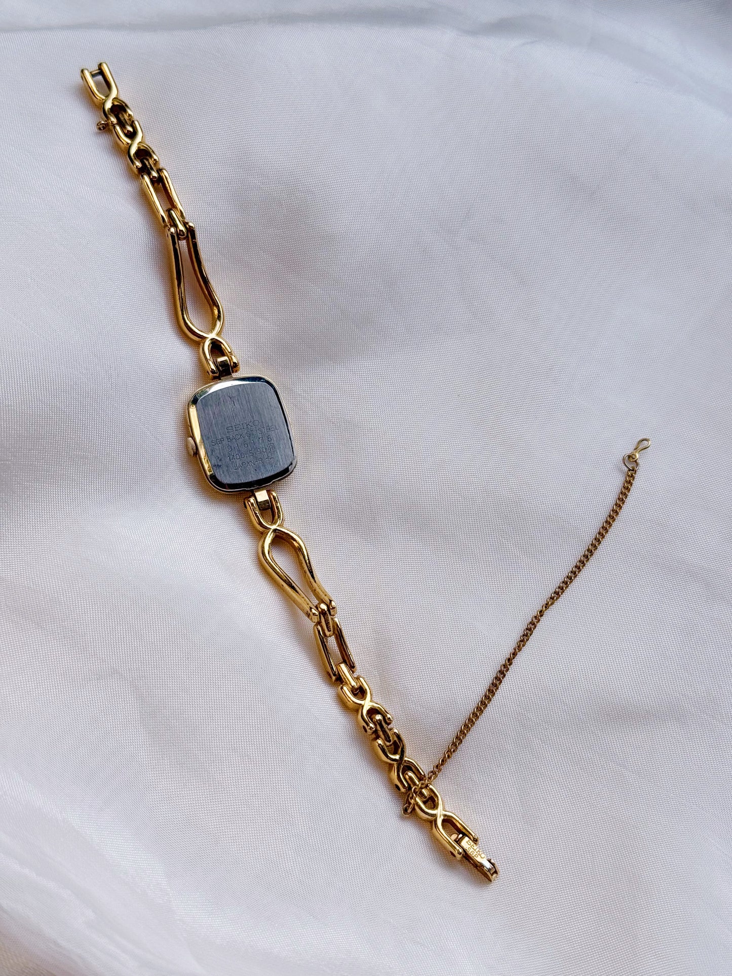 Rare Seiko Tank Gold plated watch