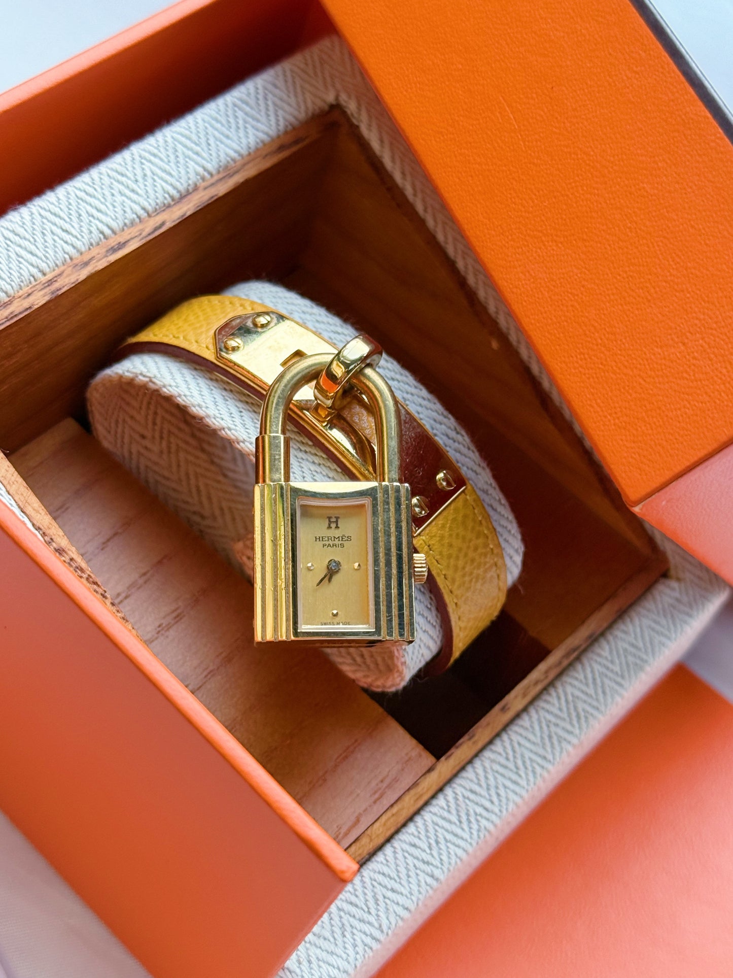 Hermes Kelly watch - boxed