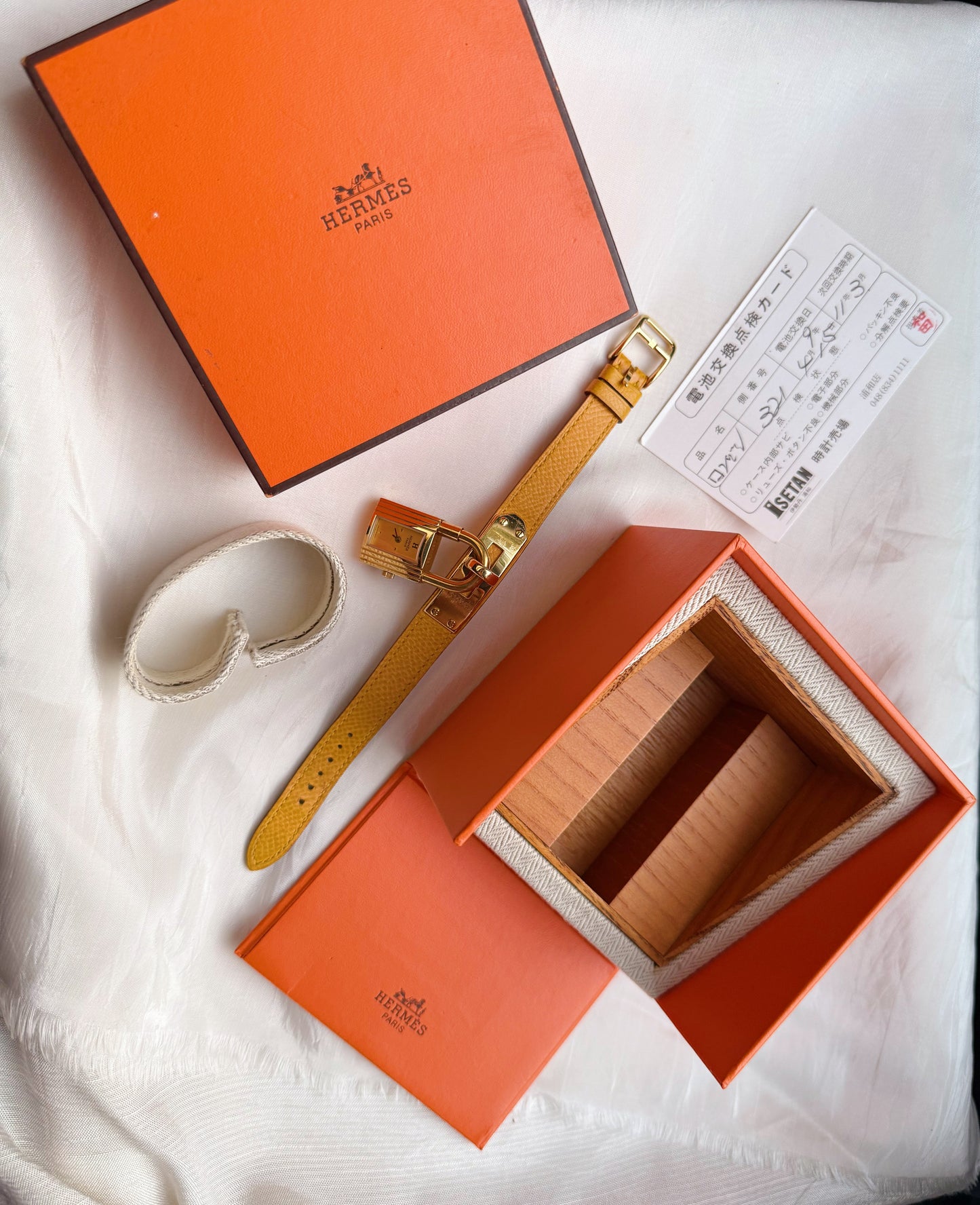 Hermes Kelly watch - boxed