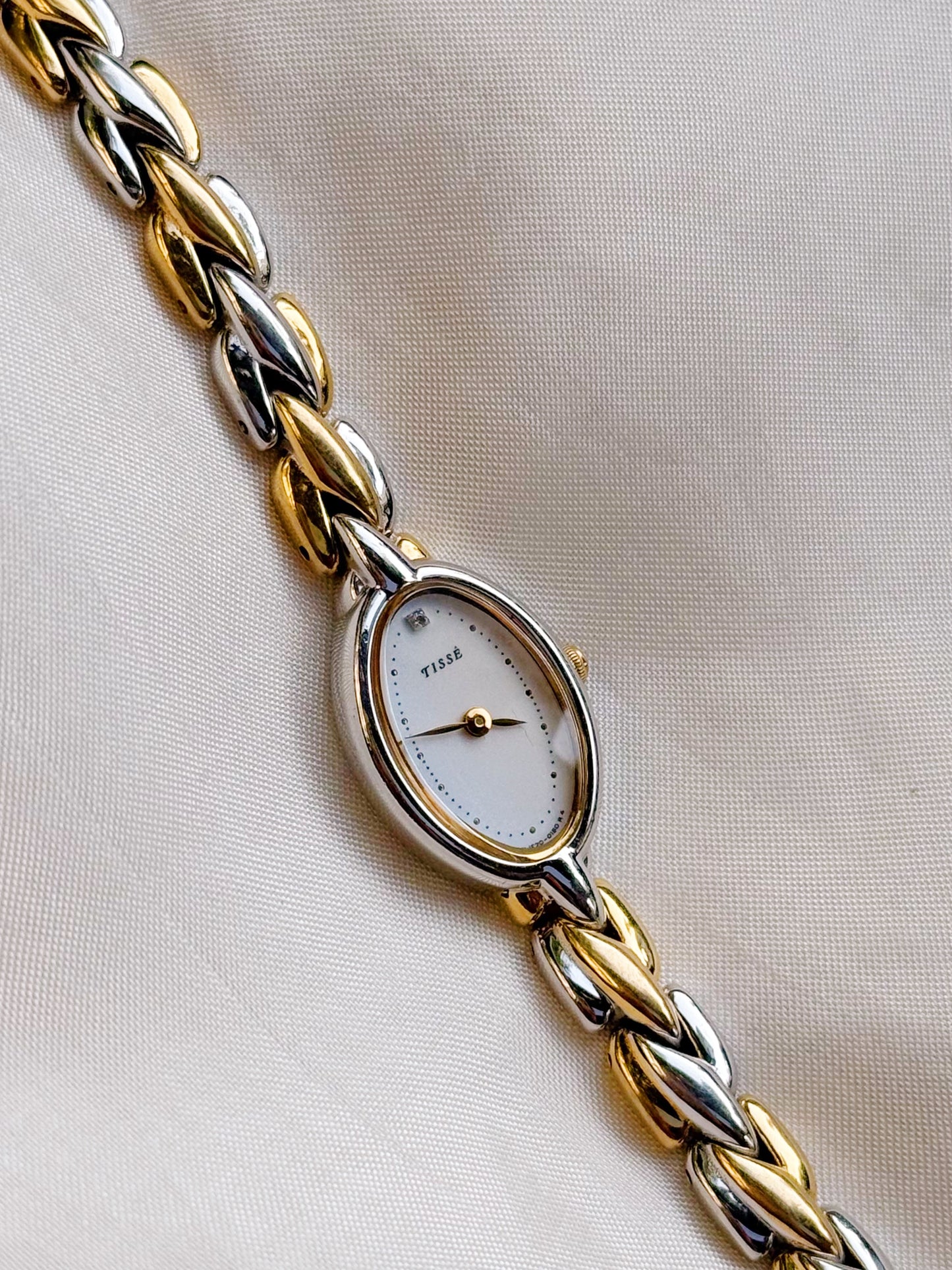 Vintage Seiko Tissè Two Tone watch