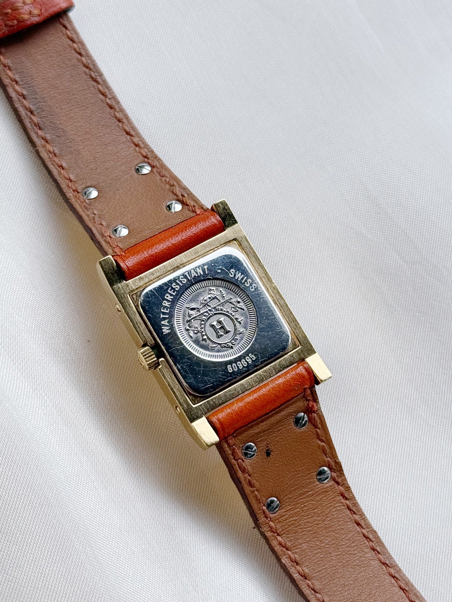 Vintage Hermes Rare Medor Pyramid Women’s watch; Peekaboo Dial